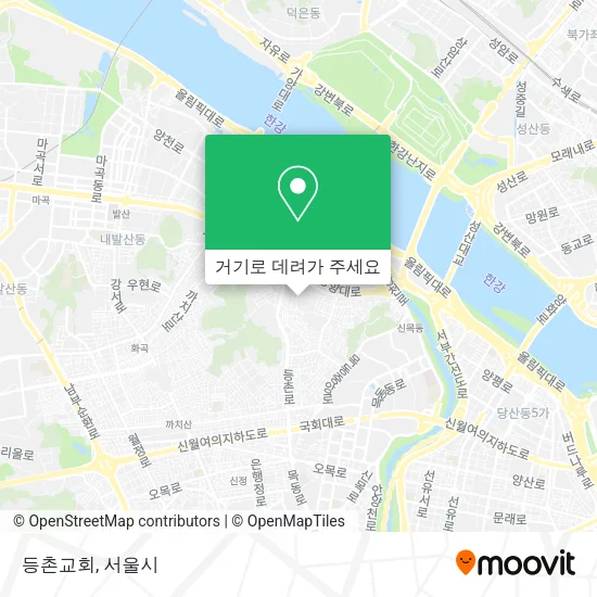 등촌교회 지도
