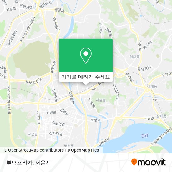 부영프라자 지도