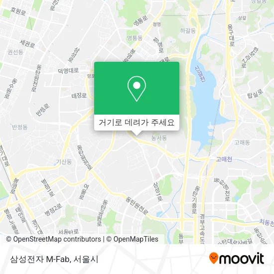 삼성전자 M-Fab 지도