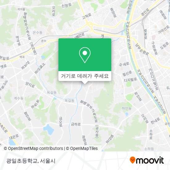 광일초등학교 지도