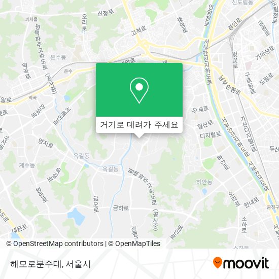 해모로분수대 지도