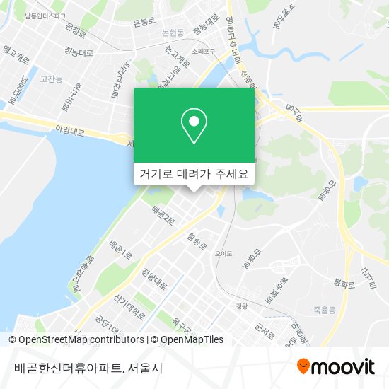 배곧한신더휴아파트 지도