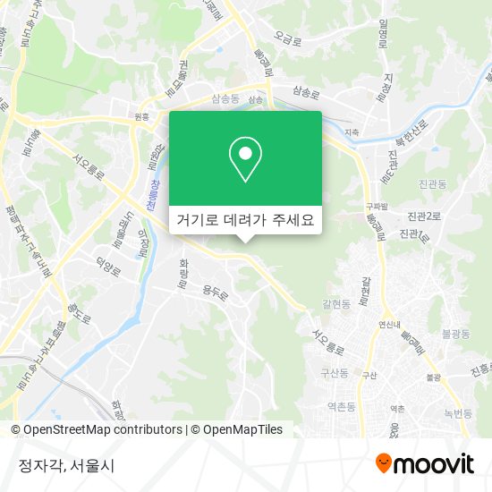 정자각 지도