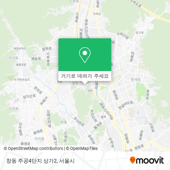 창동 주공4단지 상가2 지도