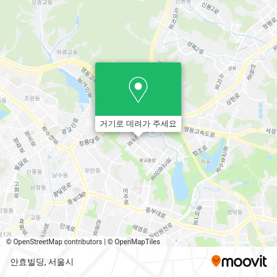 안효빌딩 지도
