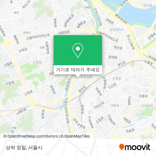 성락 정밀 지도