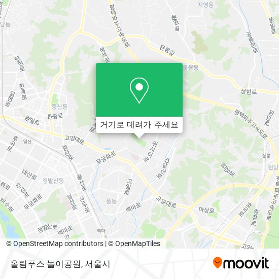 올림푸스 놀이공원 지도