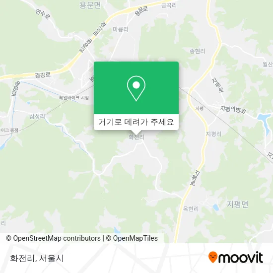화전리 지도