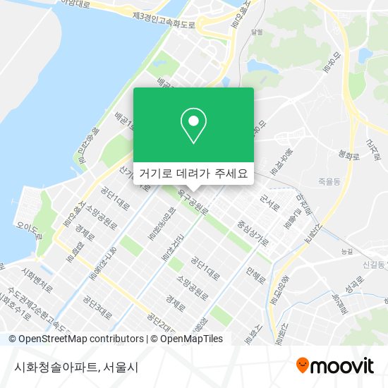 시화청솔아파트 지도