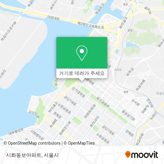 시화동보아파트 지도