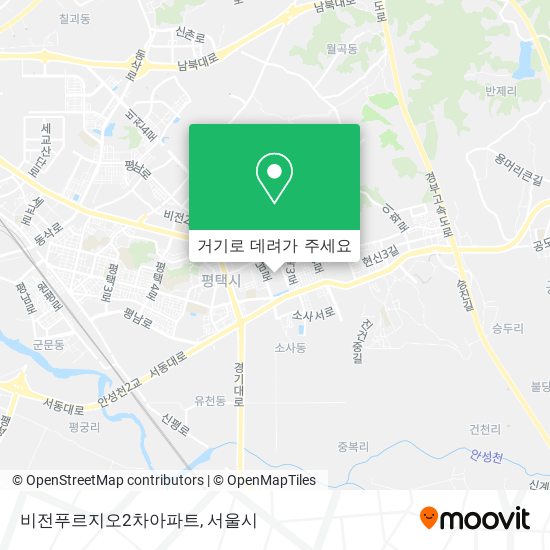 비전푸르지오2차아파트 지도