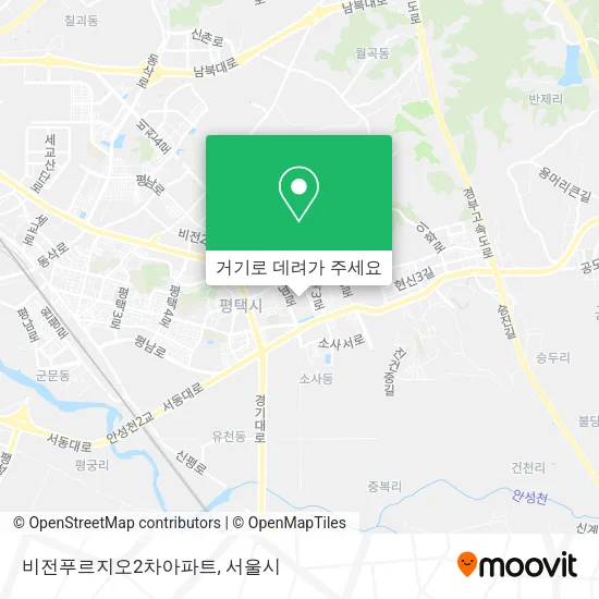 비전푸르지오2차아파트 지도
