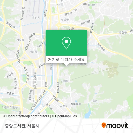 중앙도서관 지도
