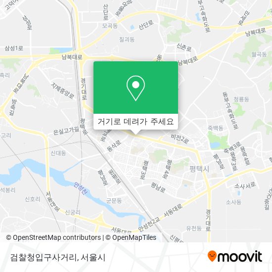 검찰청입구사거리 지도