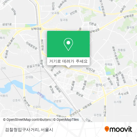 검찰청입구사거리 지도
