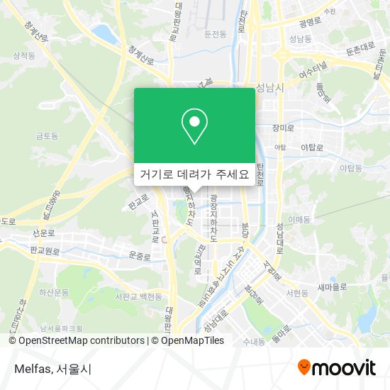 Melfas 지도