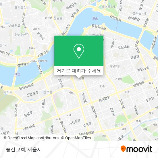 숭신교회 지도
