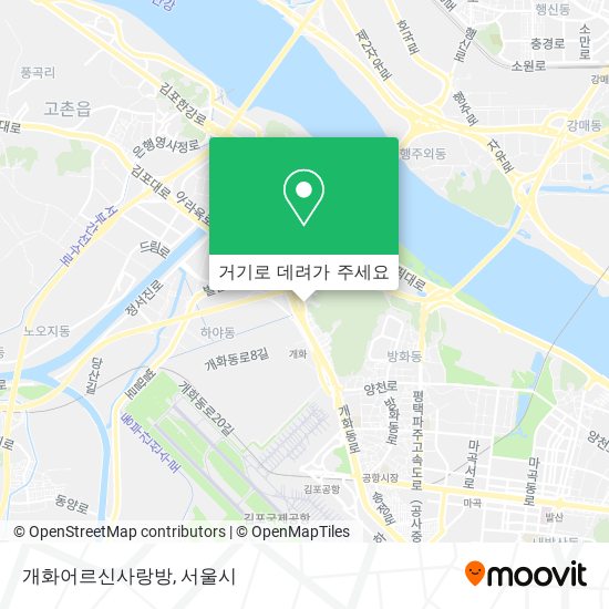개화어르신사랑방 지도