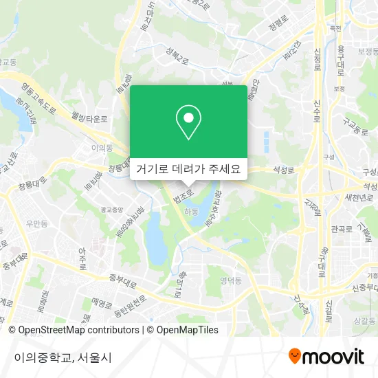 이의중학교 지도