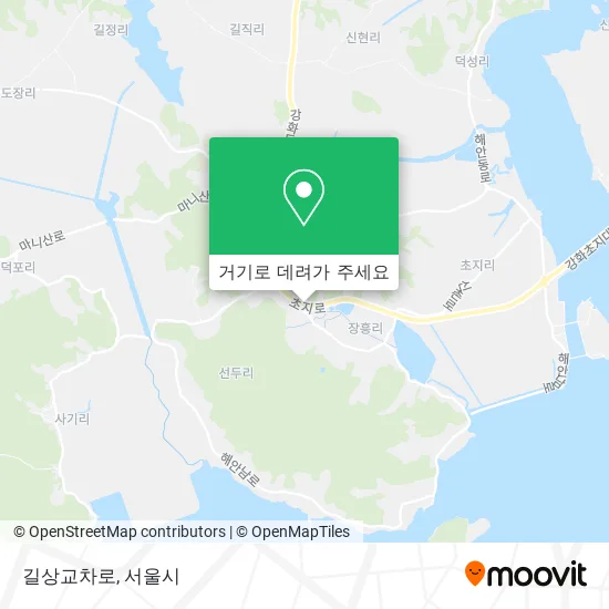 길상교차로 지도