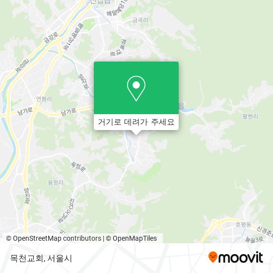 목천교회 지도