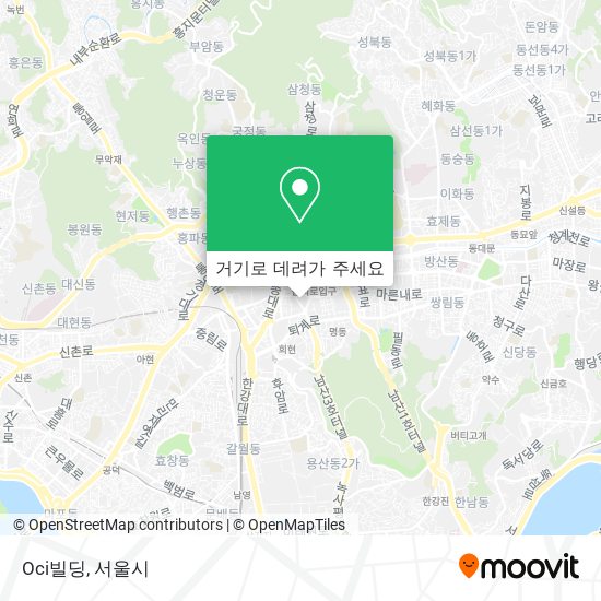 Oci빌딩 지도