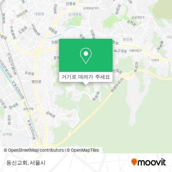 동신교회 지도
