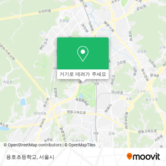 용호초등학교 지도