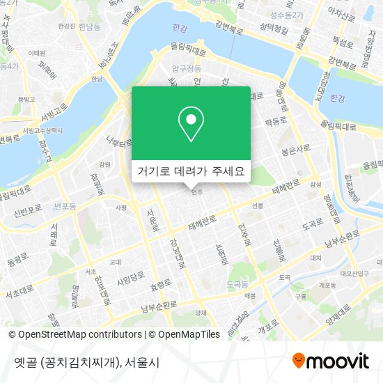 옛골 (꽁치김치찌개) 지도