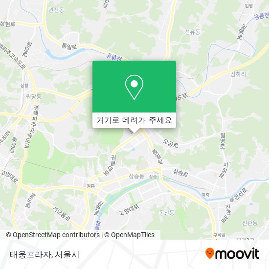 태웅프라자 지도