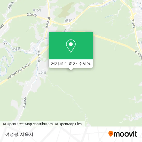 여성봉 지도