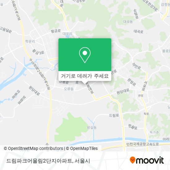 드림파크어울림2단지아파트 지도