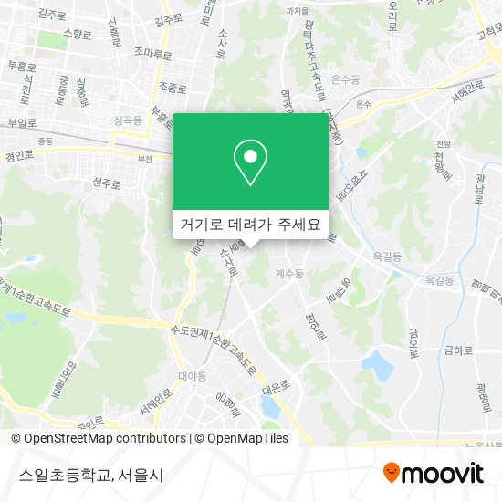 소일초등학교 지도