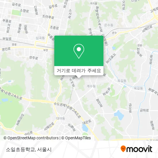 소일초등학교 지도