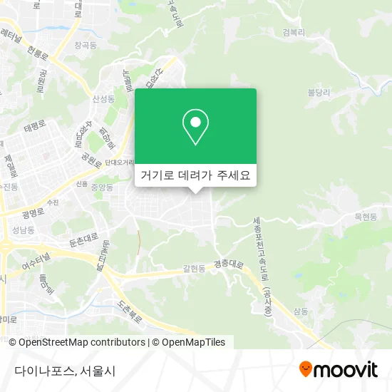 다이나포스 지도