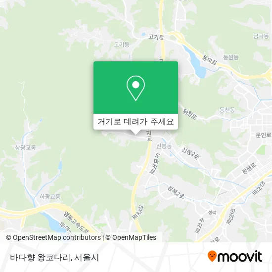 바다향 왕코다리 지도