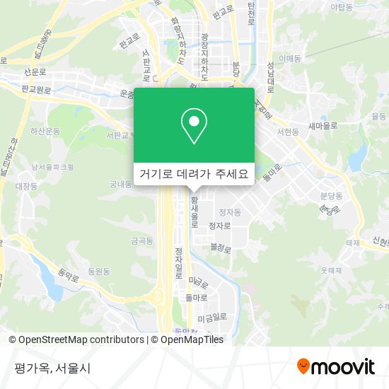 평가옥 지도