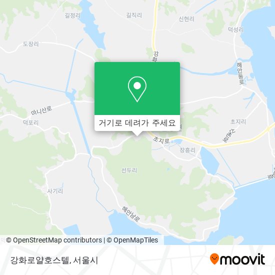 강화로얄호스텔 지도