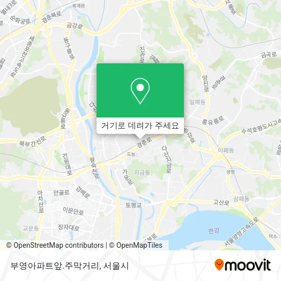 부영아파트앞.주막거리 지도