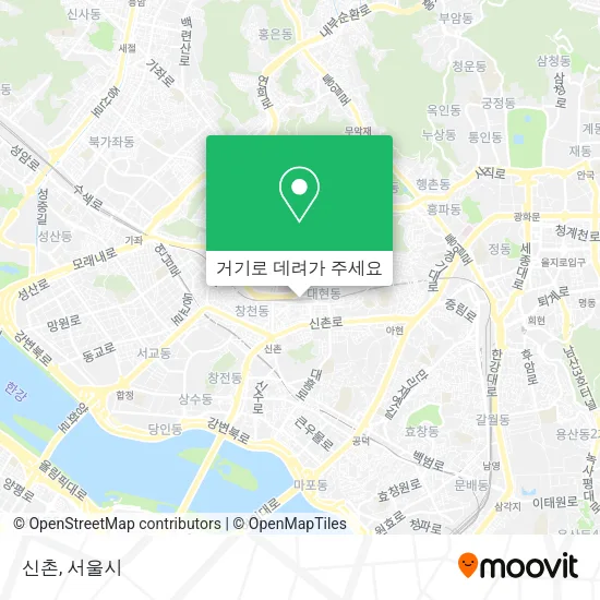 신촌 지도