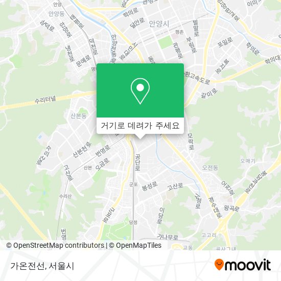 가온전선 지도