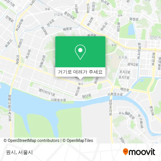 원시 지도