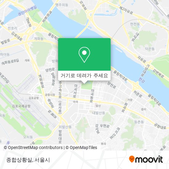 종합상황실 지도