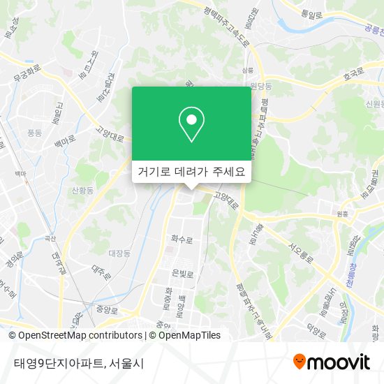 태영9단지아파트 지도