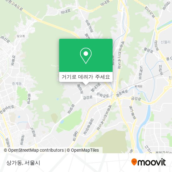 상가동 지도