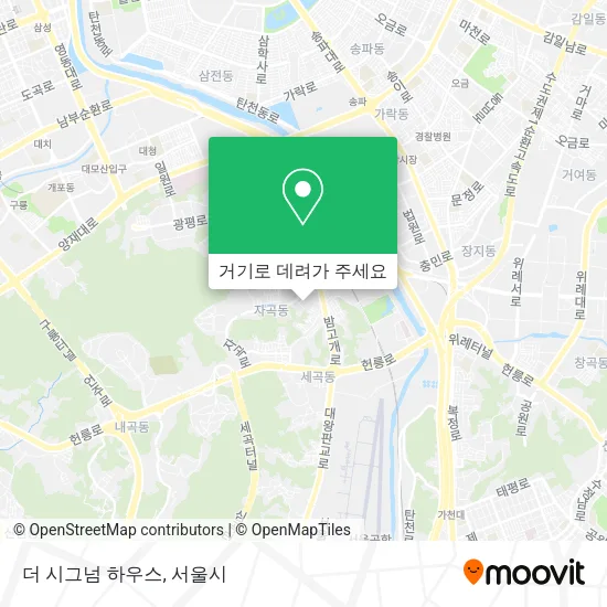 더 시그넘 하우스 지도