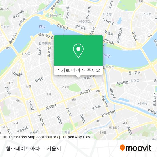 힐스테이트아파트 지도