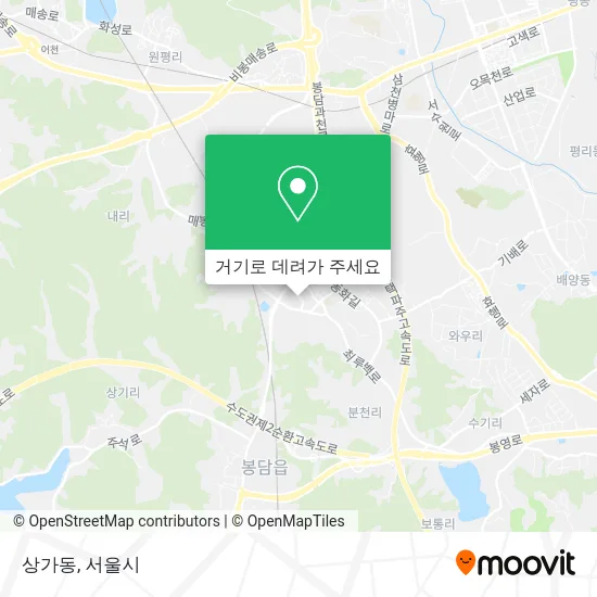 상가동 지도