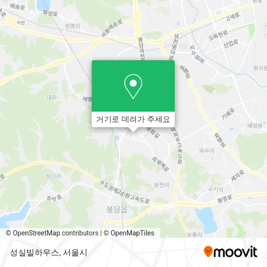 성실빌하우스 지도