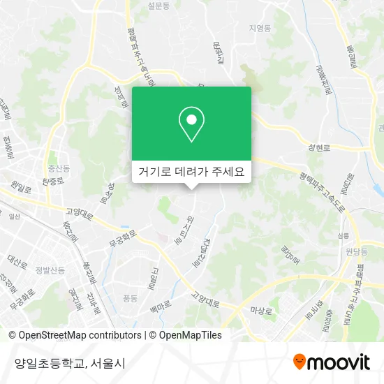 양일초등학교 지도